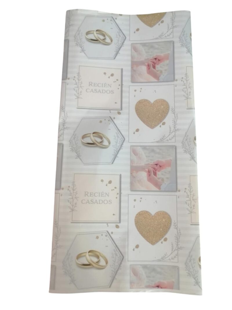 Papel De Regalo Boda