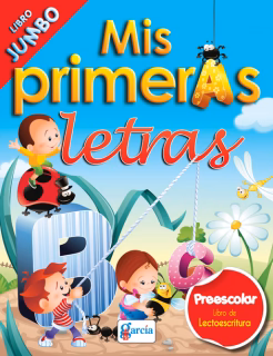 Libro García Colorear Jumbo Mis Primeras Letras