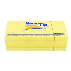Memotip #53 Amarillo 1.5X2 C/12