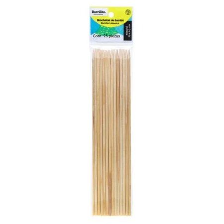 Brochetas Bambú 24.5 X 0.3 MM PM2503 C/25